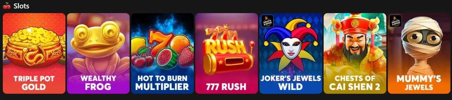 Tragaperras de Bet4.